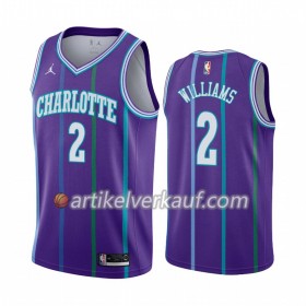 NBA Charlotte Hornets Trikot Marvin Williams 2 Jordan Brand 2019-2020 Hardwood Classics Swingman - Herren